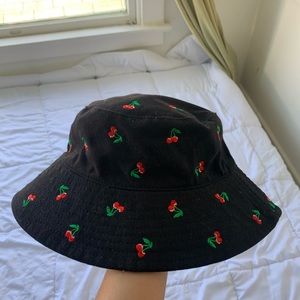 UO cherries bucket hat